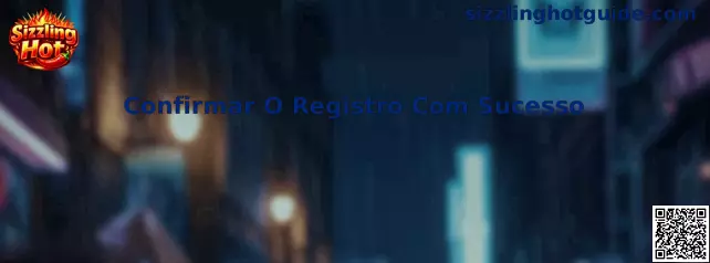 Confirmar o Registro