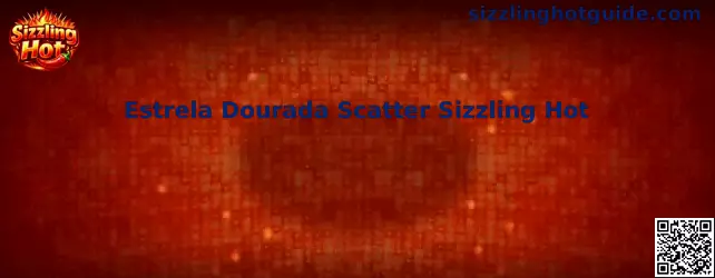 Representación relacionada con la estrella dorada Scatter de Sizzling Hot