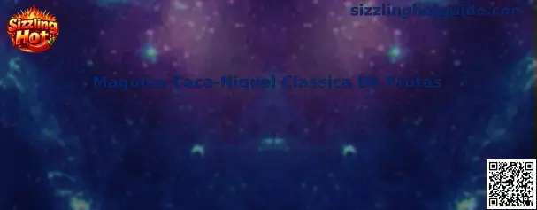 Representación de una máquina caca-níquel clásica de frutas relacionada con Sizzling Hot