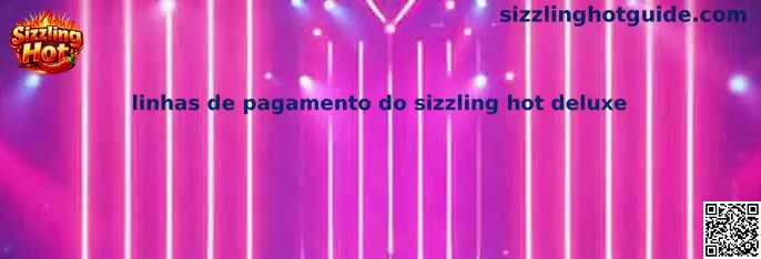 Linhas de pagamento do Sizzling Hot Deluxe